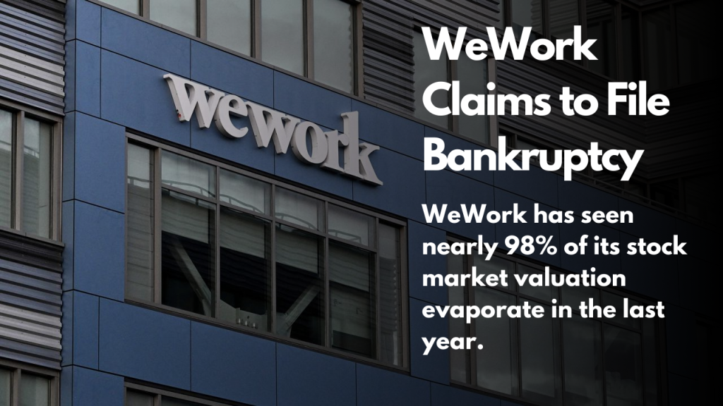 WeWork: Navigating the Storm – A Potential Bankruptcy Looms